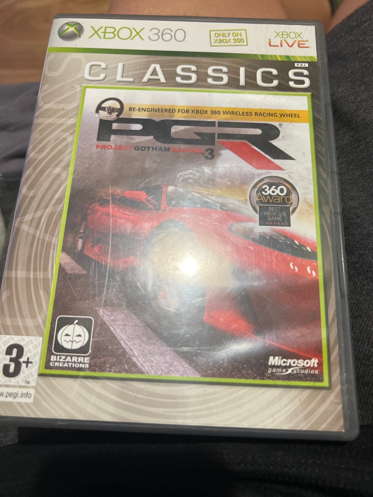 Project Gotham Racing 3 (PGR3) Xbox 360 Classics, Online, Gebruikt, 1 speler, Racen en Vliegen