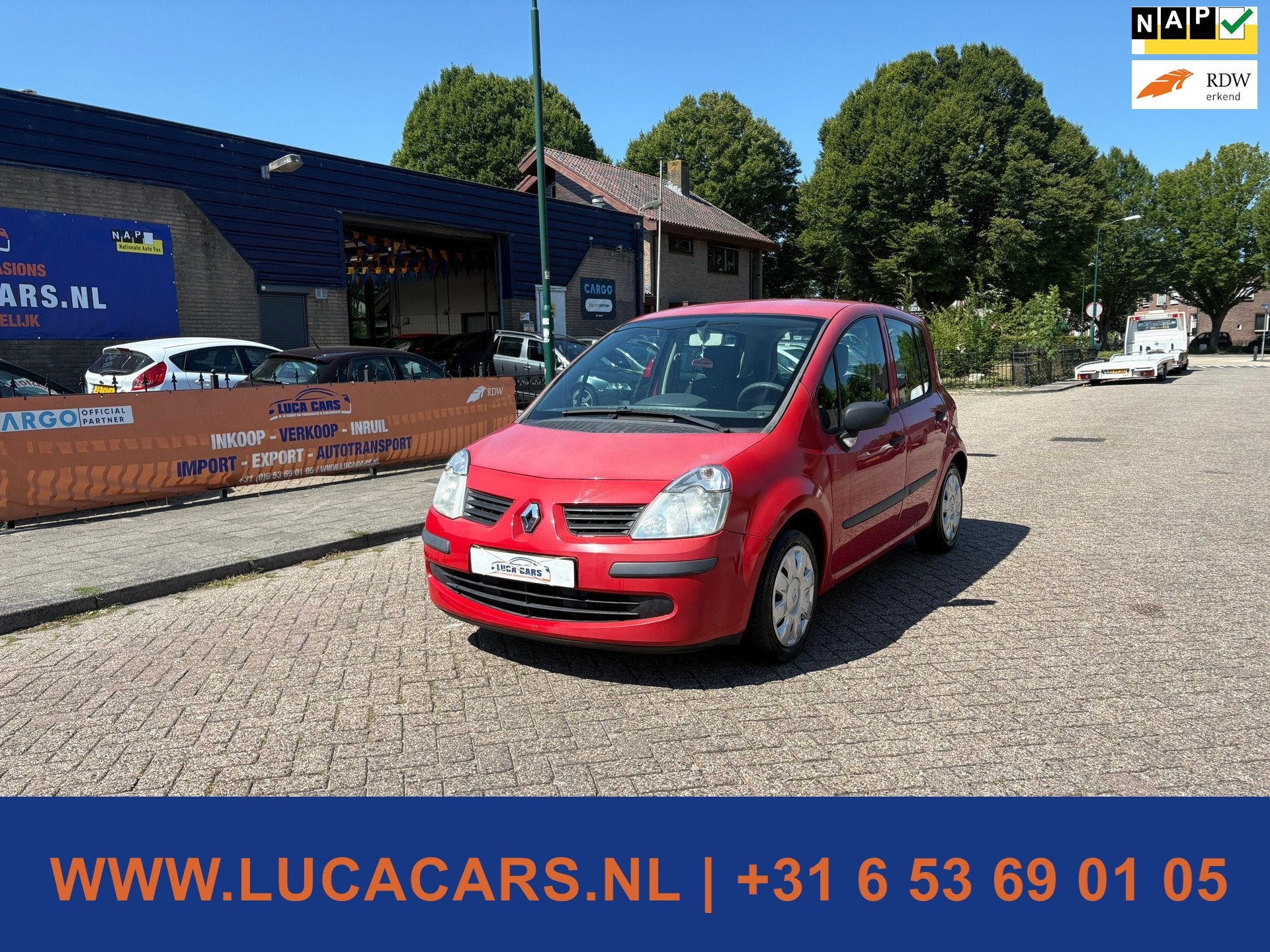 Renault Modus 1.2-16V Accès NIEUWE APK!, Auto's, Renault, Gebruikt, 4 cilinders, 1055 kg, 49 €/maand