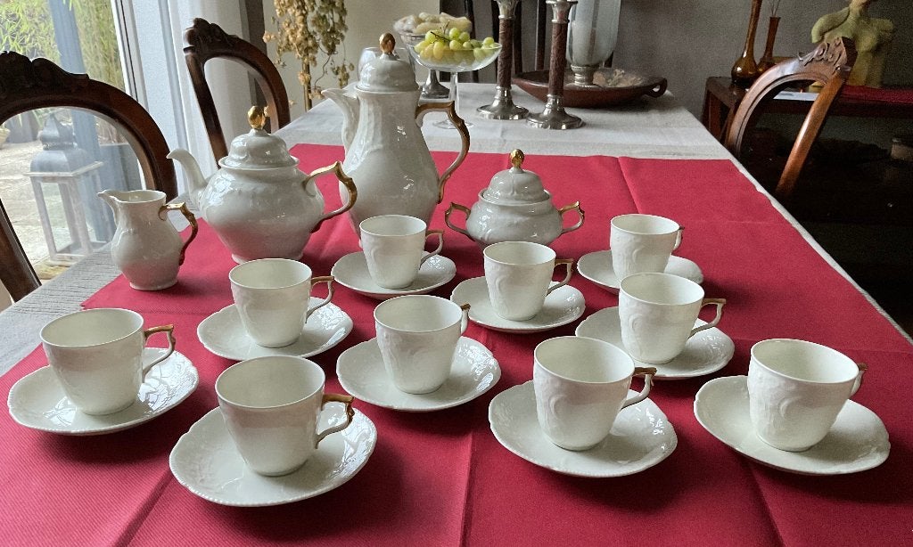 Rosenthal Sanssouci Elfenbein koffie thee servies, Antiek en Kunst, Ophalen