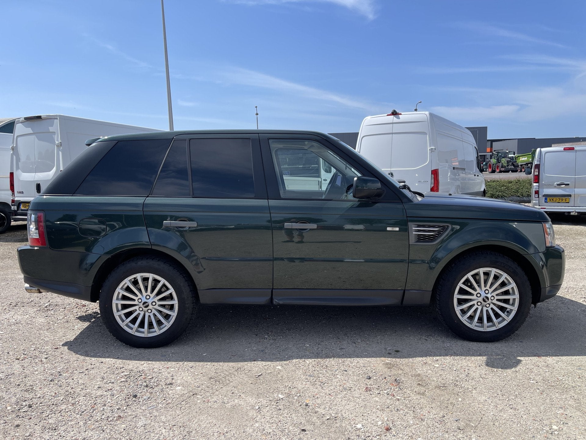 Land Rover Range Rover Sport grijs kenteken / 6 cilinder aut, Auto's, Automaat, Euro 5, Gebruikt, 2993 cc