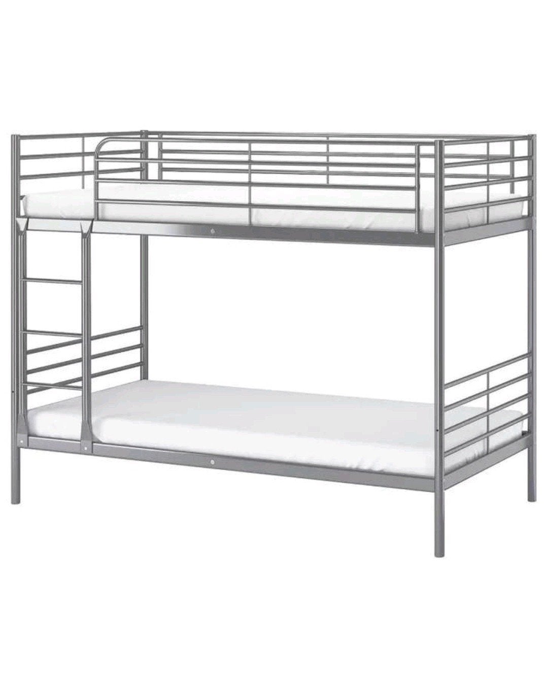 IKEA Svärta Stapelbed - Zeer Stevig en Netjes, Huis en Inrichting, Slaapkamer | Stapelbedden en Hoogslapers, Ophalen, 90 cm, Tweepersoons