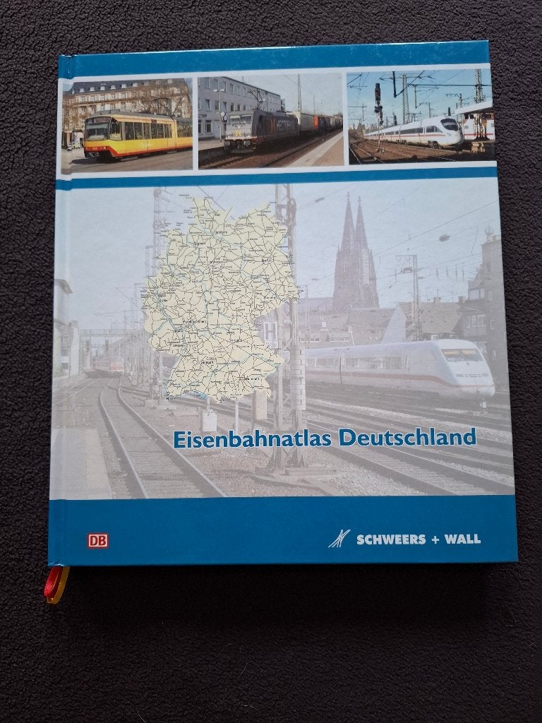 Eisenbahnatlas Deutschland, Ophalen of Verzenden, Zo goed als nieuw, Trein, Boek of Tijdschrift