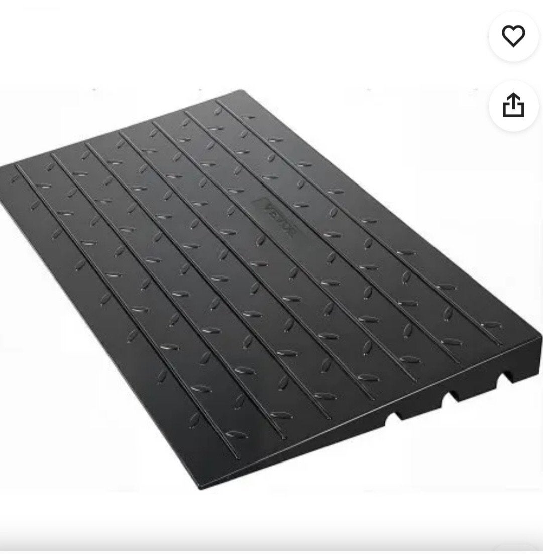 Drempelhelling rubber (merk Vevor), Ophalen, Nieuw