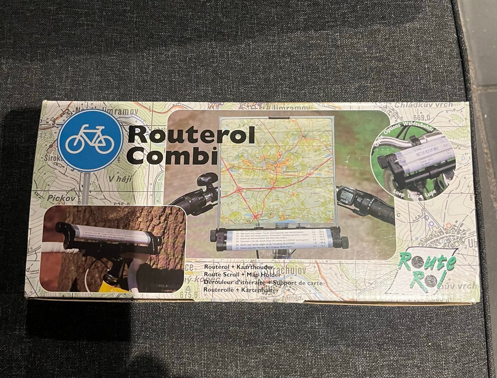 Routerol Combi Fiets Kaarthouder - Route Scroll Map Holder, Ophalen of Verzenden, Nieuw