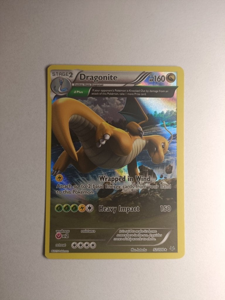 Dragonite (ROS 52), Ophalen of Verzenden, Zo goed als nieuw, Meerdere kaarten