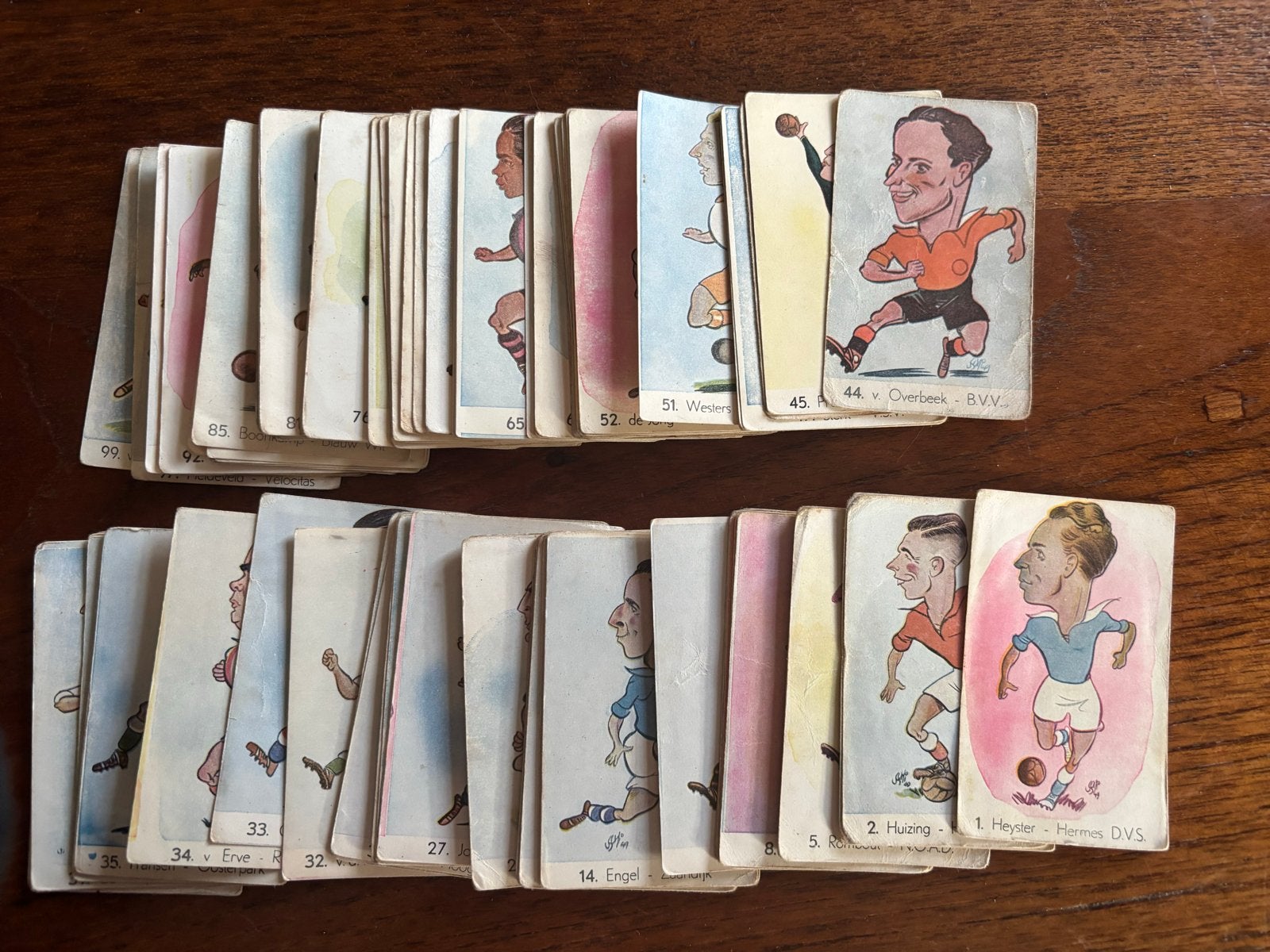 Voetbalplaatjes Album Klaas Peereboom (bijna compleet), Ophalen of Verzenden, Gebruikt, Overige sporten, Poster, Plaatje of Sticker