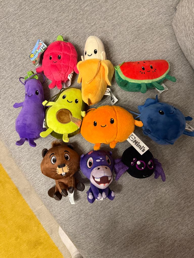 Lidl Mini's Knuffels, Overige typen, Meerkleurig, Klein (minder dan 20 cm), Ophalen