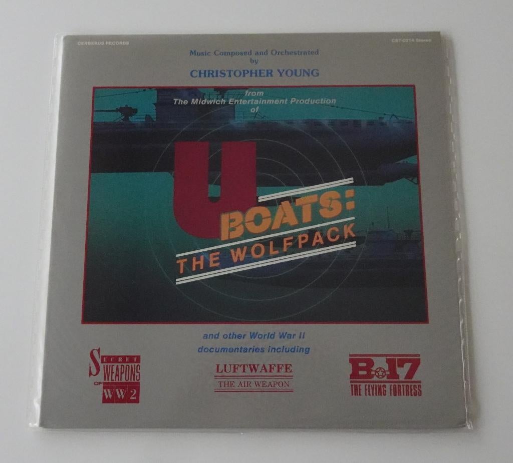 Christopher Young - U Boats: The Wolf Pack - Soundtrack 1988, Ophalen, Zo goed als nieuw, 12 inch