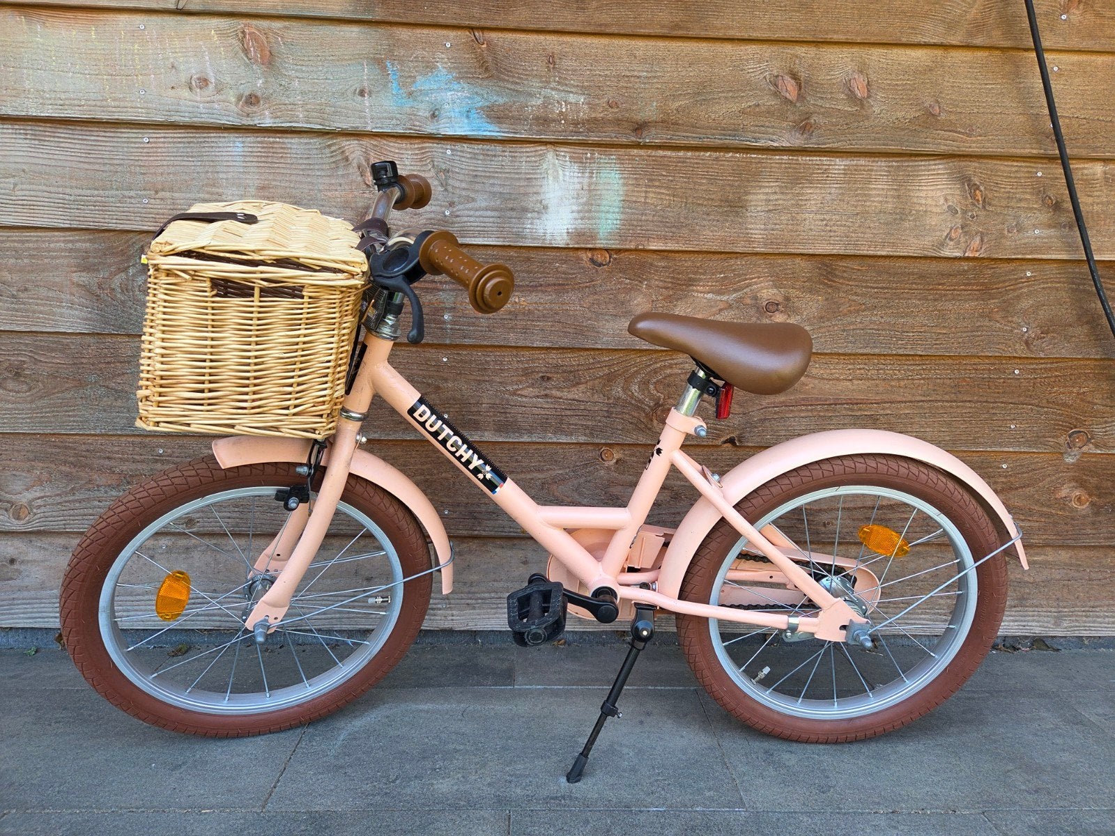 Nogan Dutchi Meisjesfiets 18 inch, Ophalen, Terugtraprem, Nogan Dutchi, 16 tot 20 inch