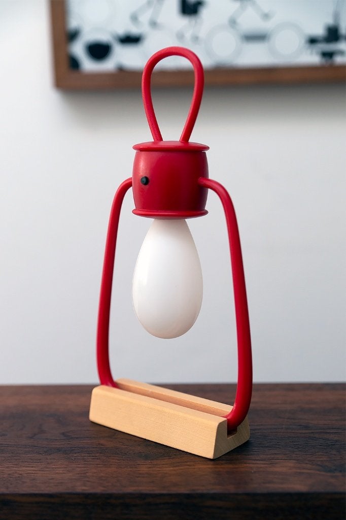 Ikea Strala LED Rood, Hout, Met schakelaar, Ophalen of Verzenden, Zo goed als nieuw
