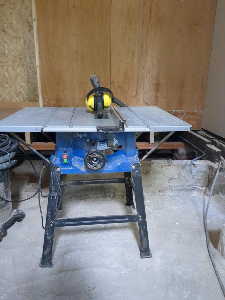 Zaagmachine van Scheppach., Doe-het-zelf en Verbouw, Ophalen, Cirkelzaag, 1200 watt of meer, Scheppach