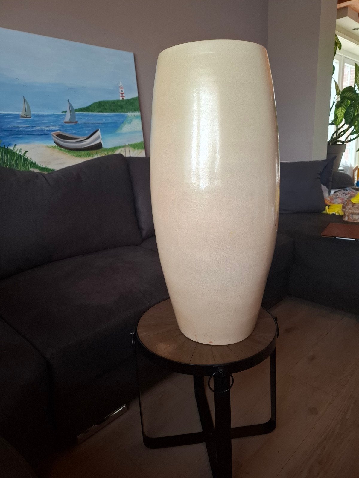 2 stuks mooie hoge vazen 3 stuks €50, Ophalen of Verzenden, Zo goed als nieuw, Overige kleuren, Glas