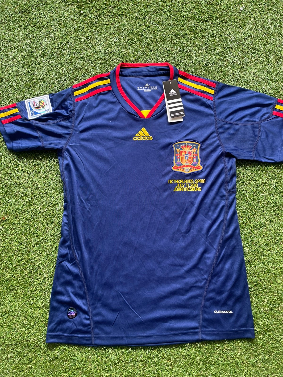 Spanje Retro Uitshirt Maat M, Sport en Fitness, Voetbal, Maat M, Ophalen of Verzenden, Nieuw, Shirt