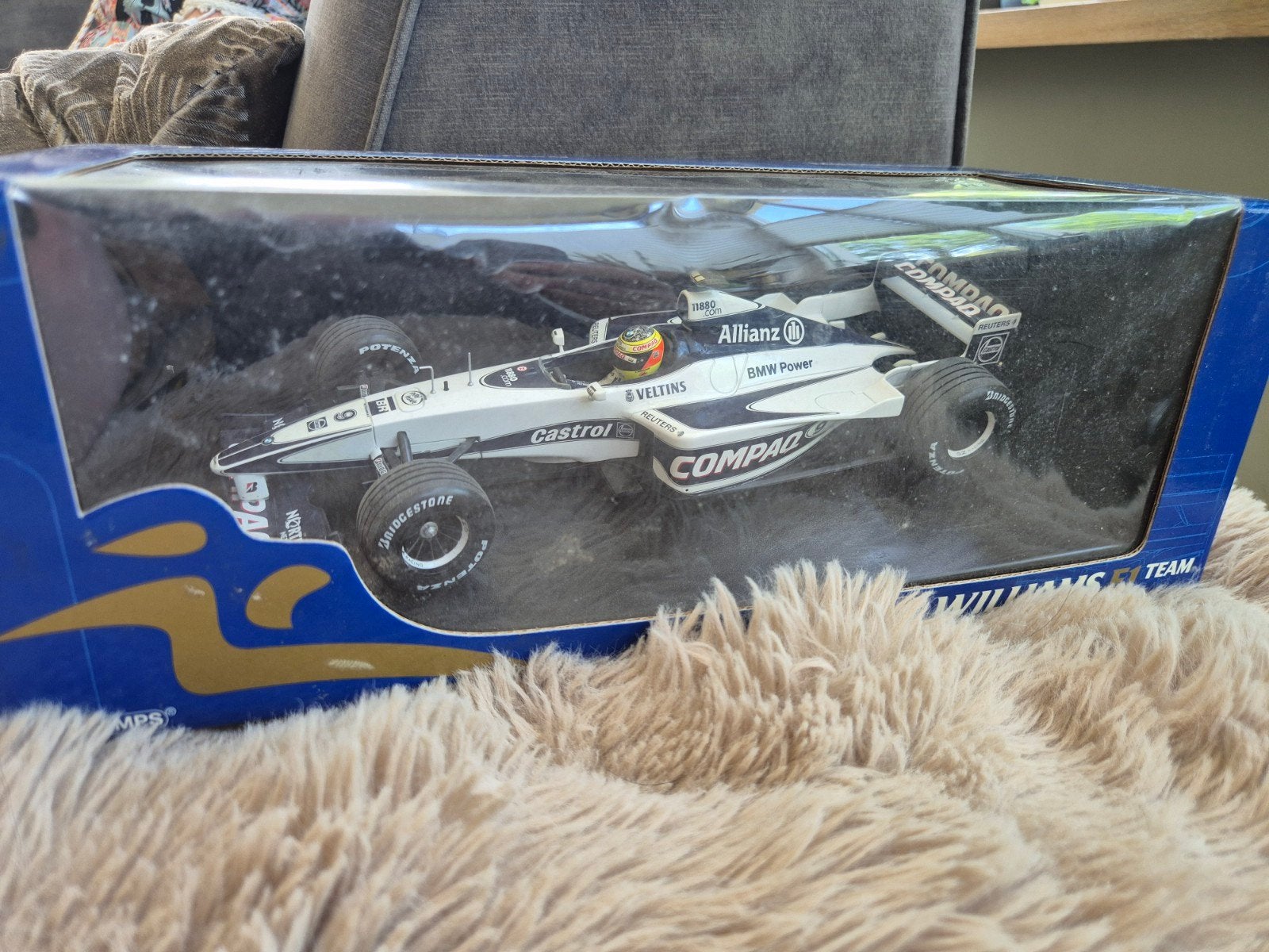 Minichamps Williams F1 Showcar Ralf Schumacher, Ophalen of Verzenden, Zo goed als nieuw, MiniChamps