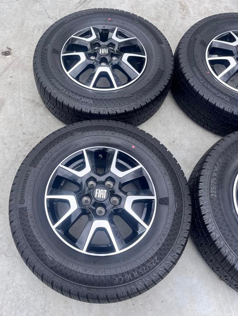 Originele nieuwe Fiat Ducato velgen all season banden 5x118, Auto-onderdelen, Banden en Velgen, Bestelwagen, 16 inch, Banden en Velgen