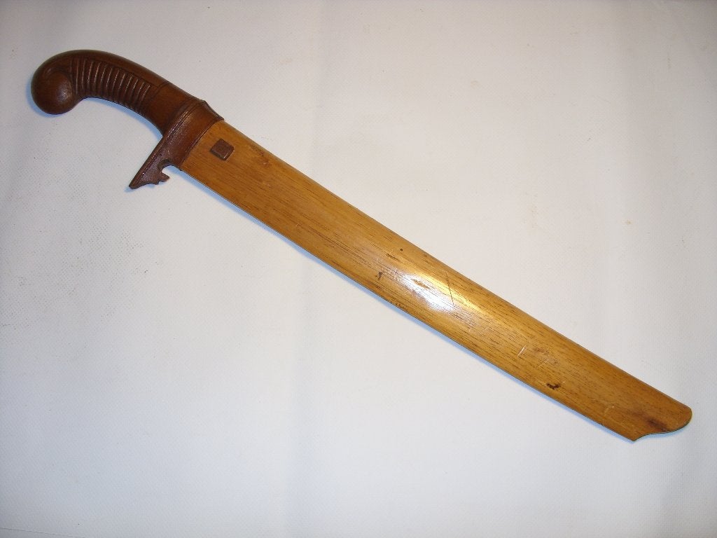 golok  sabel mes Indonesie, Verzamelen, Ophalen of Verzenden, Landmacht, Nederland, Zwaard of Sabel
