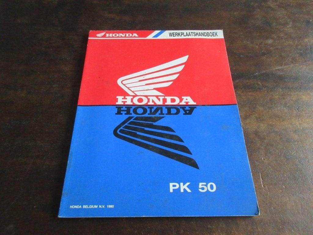 Honda PK50 werkplaatshandboek manual, Motoren, Ophalen of Verzenden, Honda