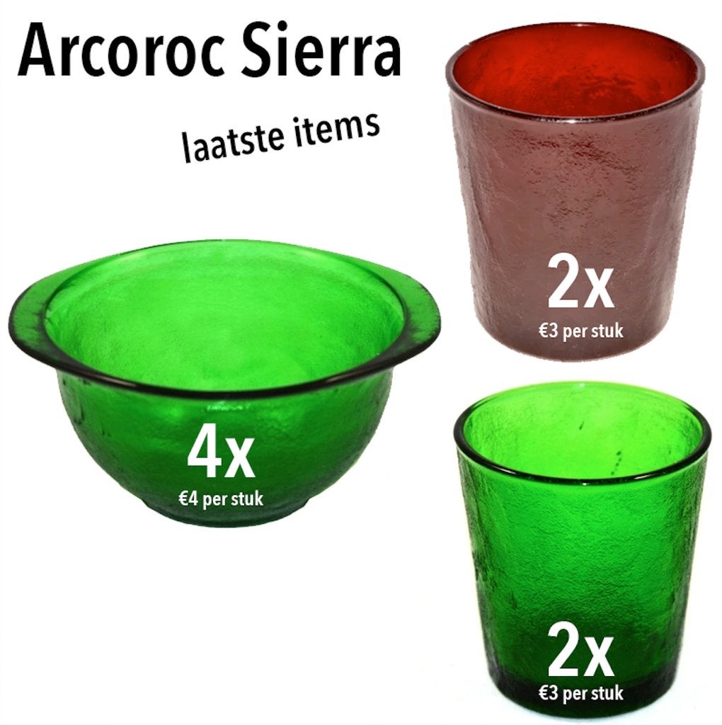 Arcoroc Servies, Ophalen of Verzenden, Kom(men), Overige stijlen, Glas