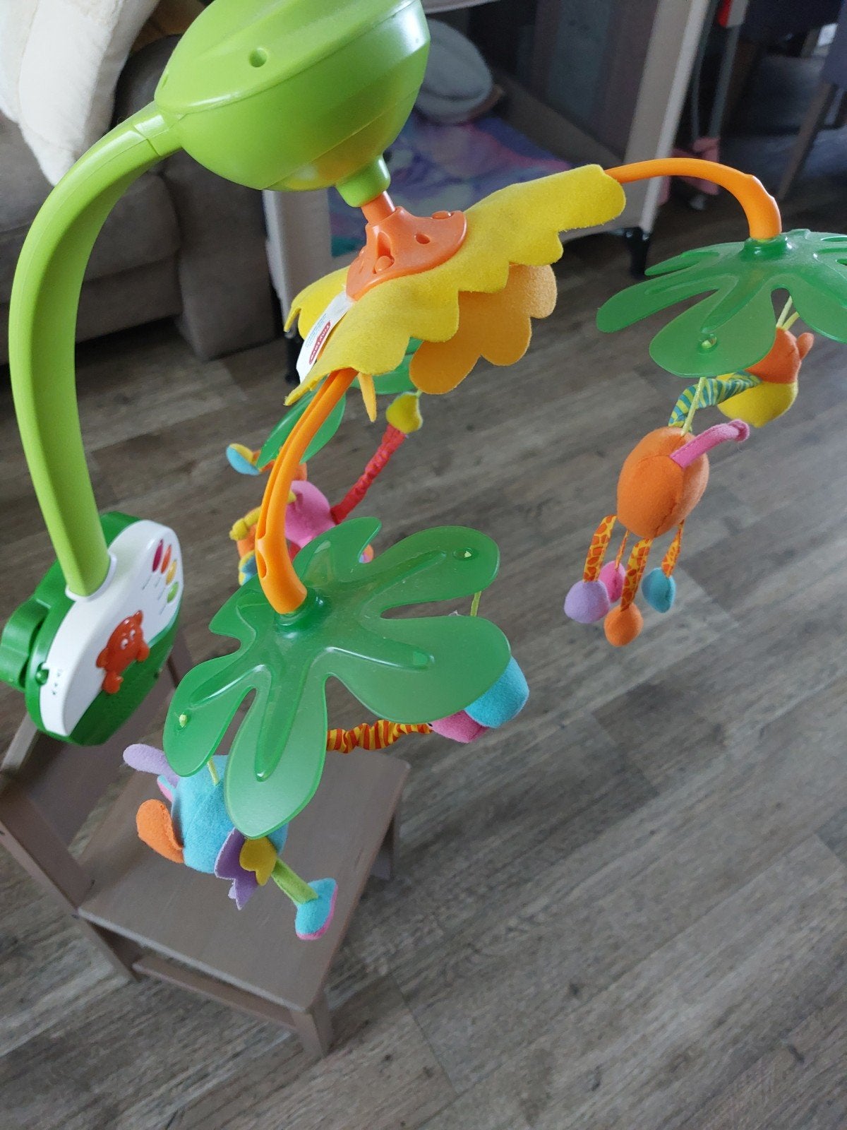 Tiny Love Mobiel met Muziek en Licht, Ophalen, Gebruikt, Mobiel, Met licht