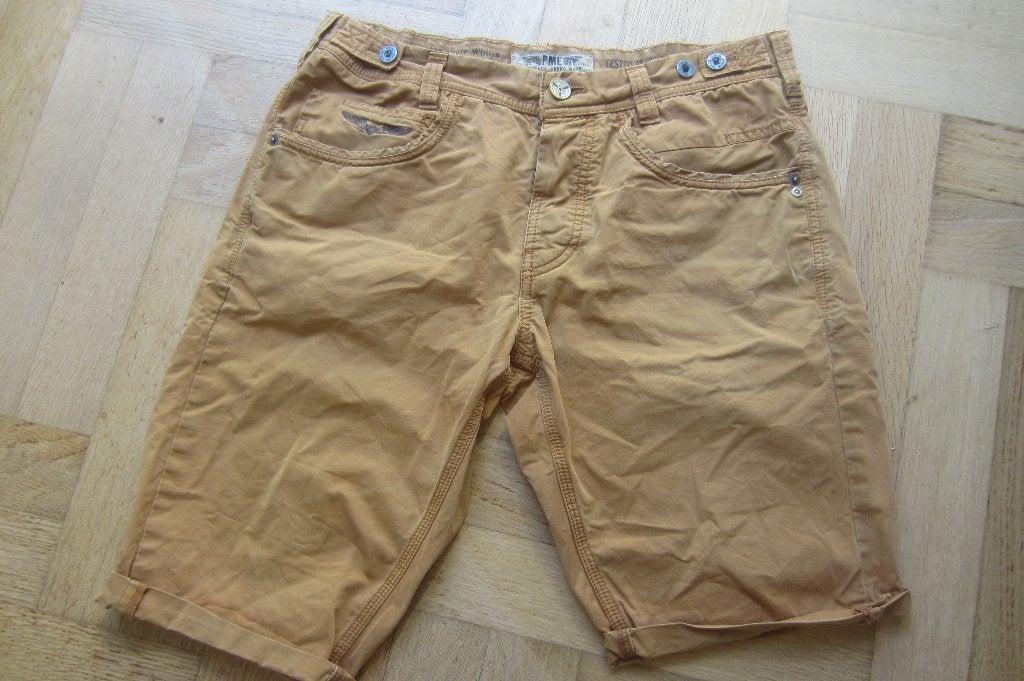 PME Legend korte broek heren - maat S - M, Bruin, Maat 48/50 (M), Ophalen of Verzenden, Zo goed als nieuw