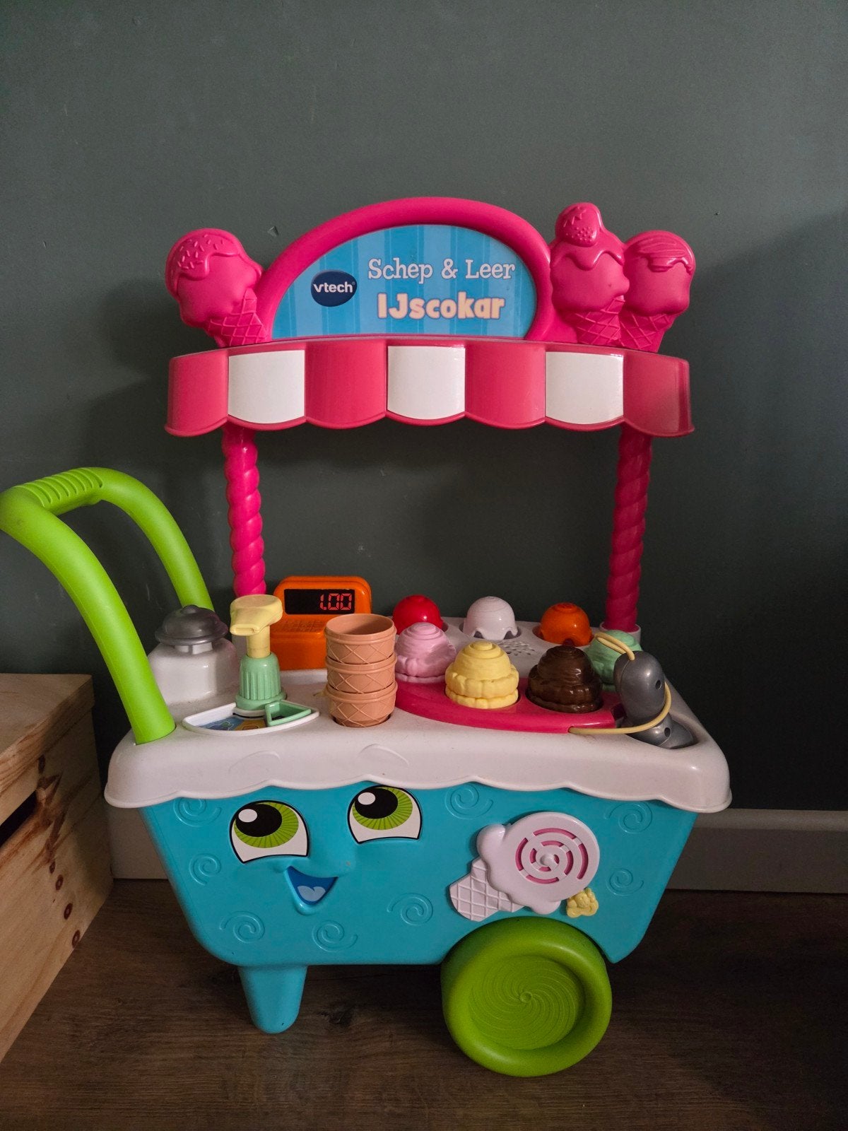 VTech Schep & Leer IJscokar - Interactief Speelgoed, Ophalen, Zo goed als nieuw, Jongen of Meisje