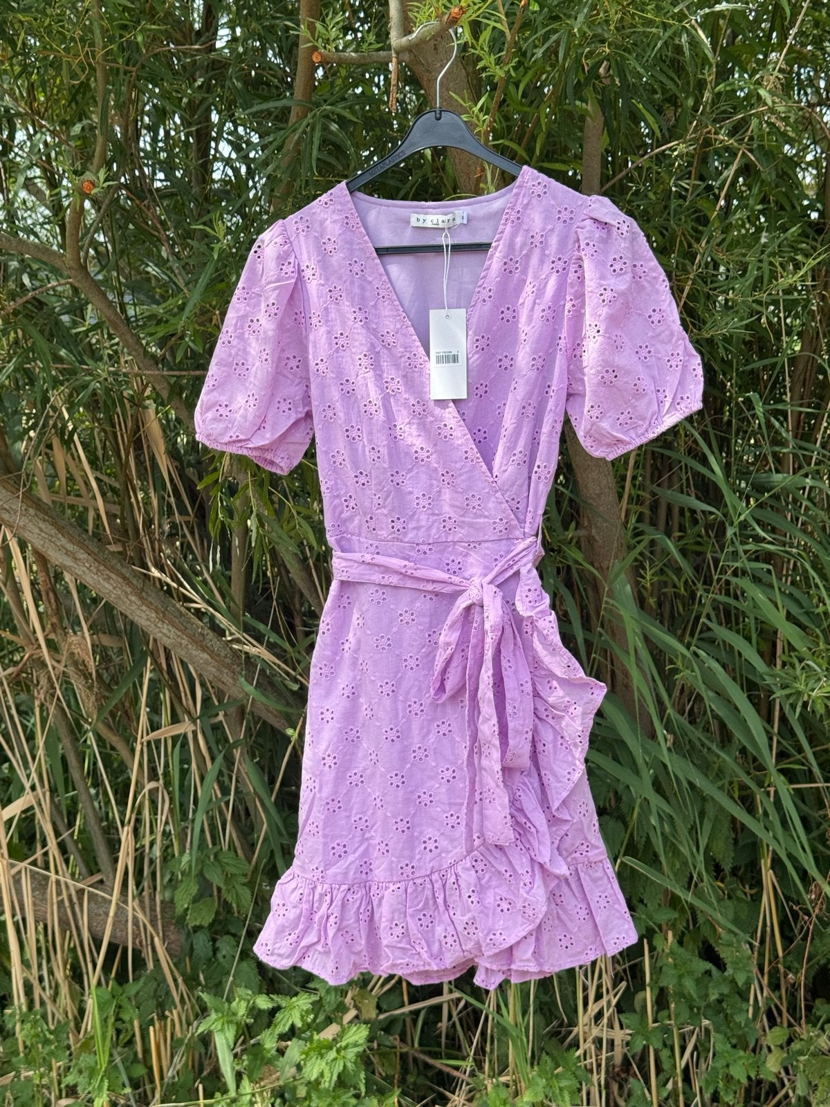 By Clara, Jurk Lila - maat M, Maat 38/40 (M), Paars, Nieuw, Ophalen of Verzenden