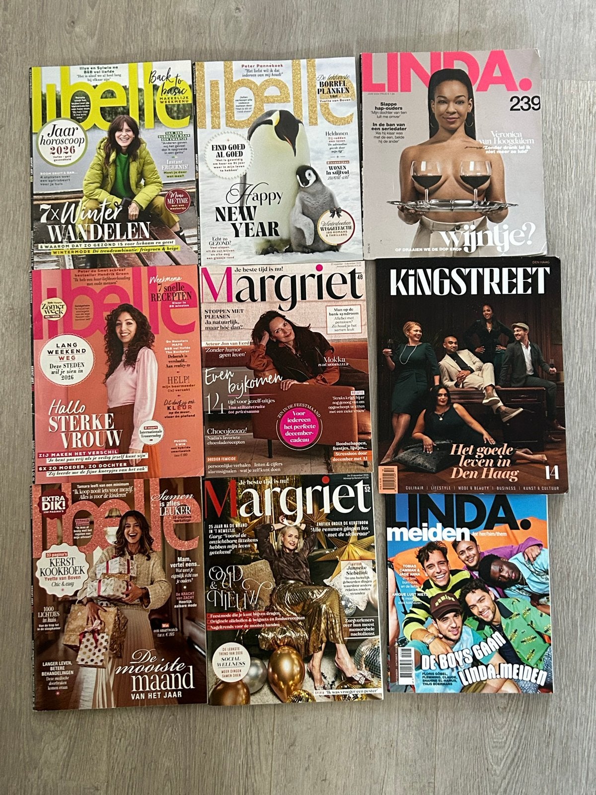 Diverse collectie tijdschriften ., Verzenden, Zo goed als nieuw, Damesbladen
