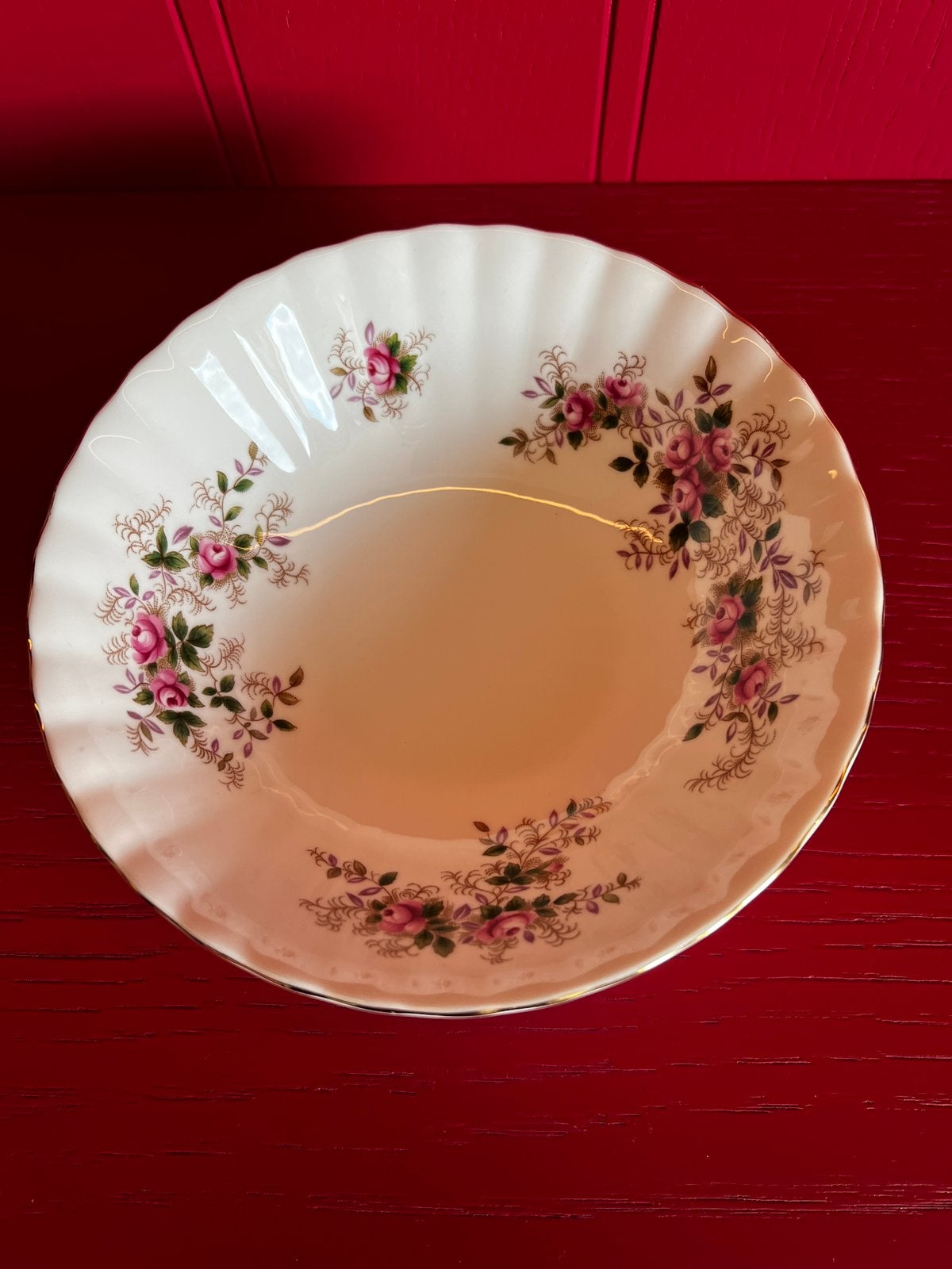 Royal albert “ lavender rose” fruitschaaltje, Ophalen
