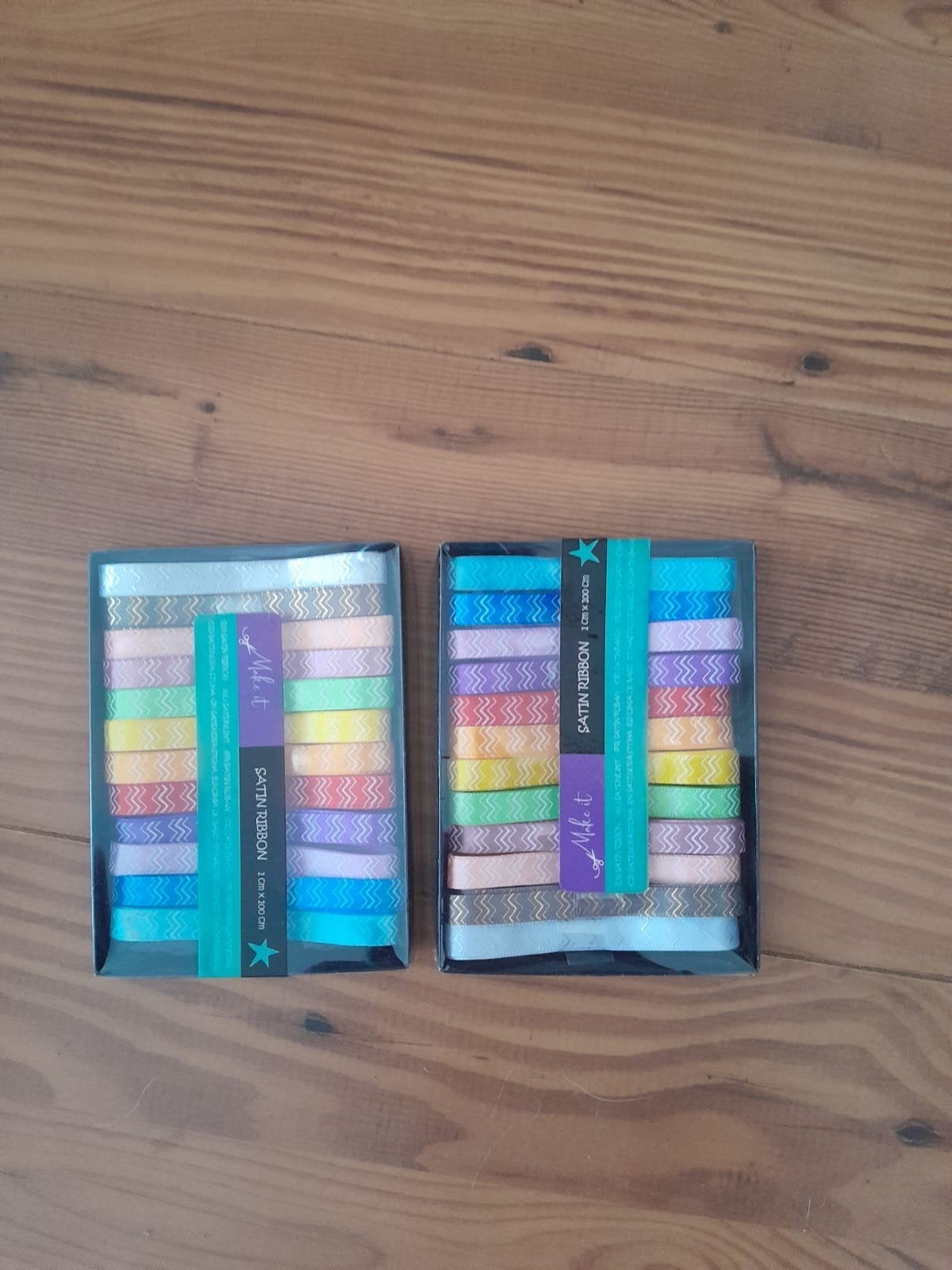 Make it Satijn Lint Set - Diverse Kleuren, Ophalen of Verzenden
