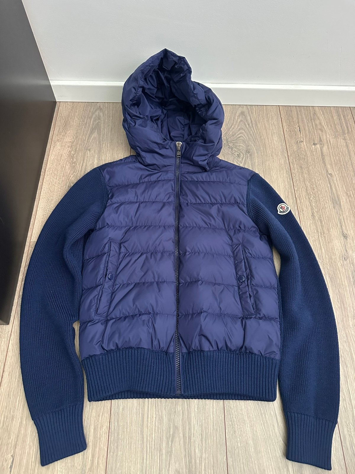 Moncler Jas, Ophalen of Verzenden, Zo goed als nieuw, Maat 46 (S) of kleiner