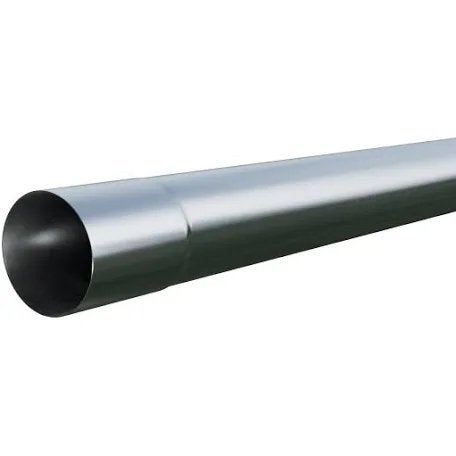 nieuwe zinken regenpijp 80mm 3meter, Afvoer, Ophalen of Verzenden, Zo goed als nieuw, Zink