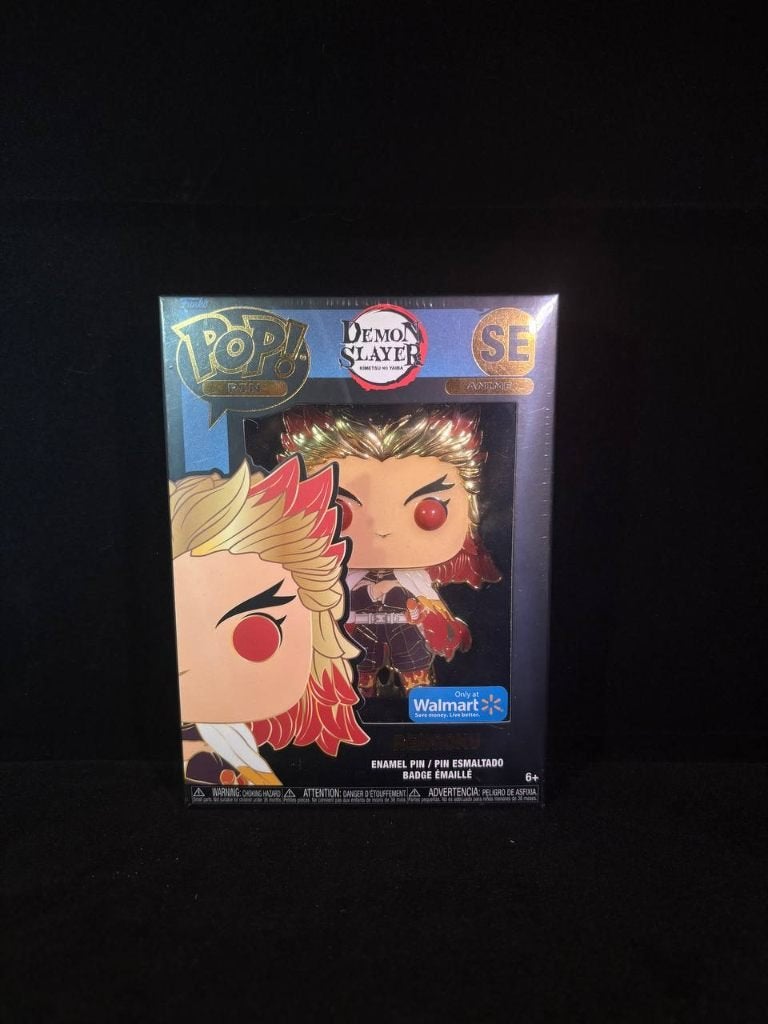 Funko Pop Anime Pin Demon Slayer Rengoku Only at Walmart, Verzamelen, Ophalen of Verzenden, Nieuw
