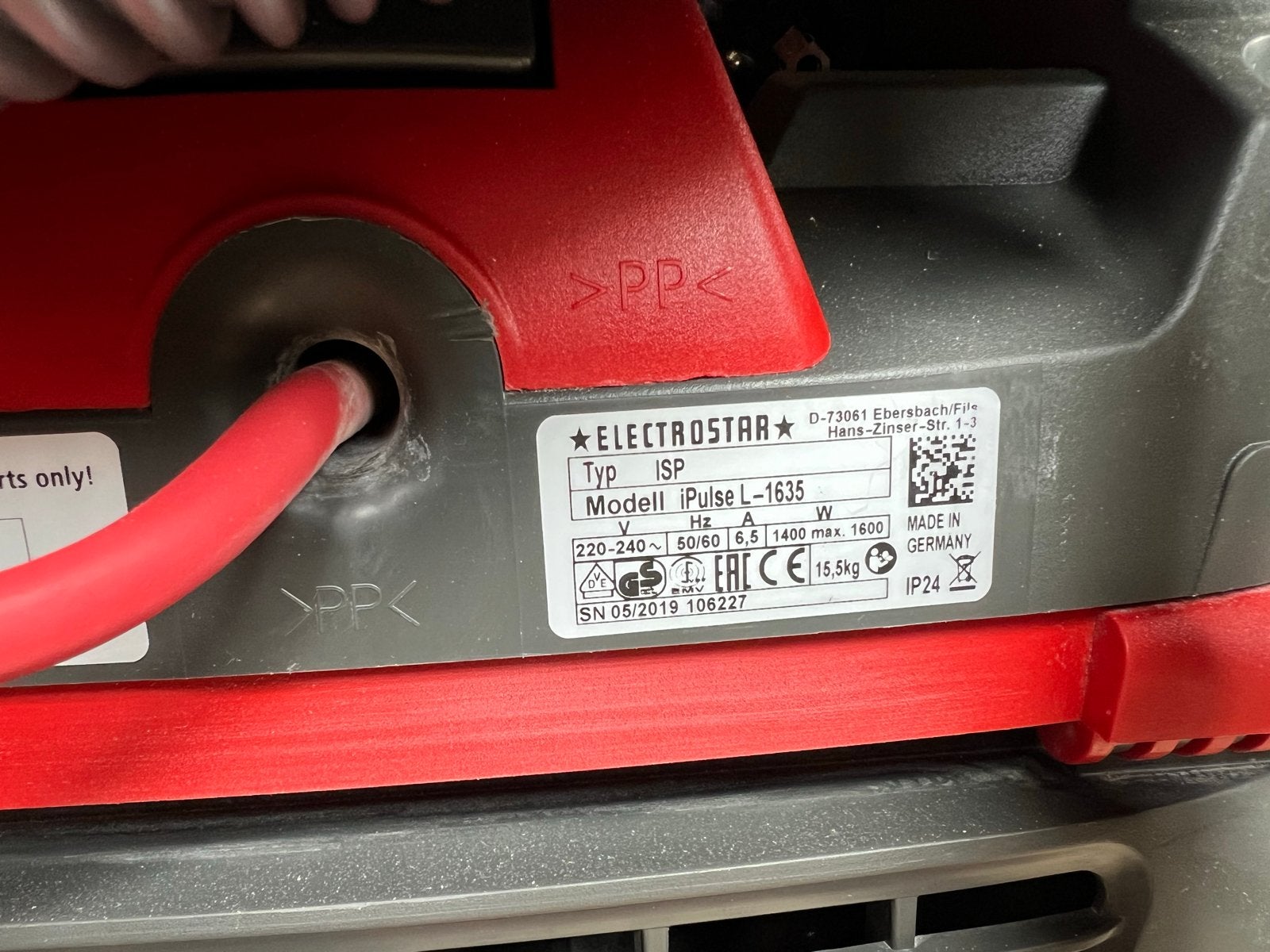 Starmix iPulse L-1635 Industriële Stofzuiger, Gebruikt, 1600 tot 2000 watt, Industriële stofzuiger, Ophalen