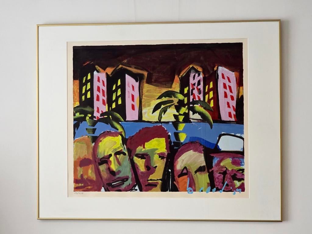 Herman Brood - Family Affair - Handgesigneerd - 77/250, Ophalen of Verzenden