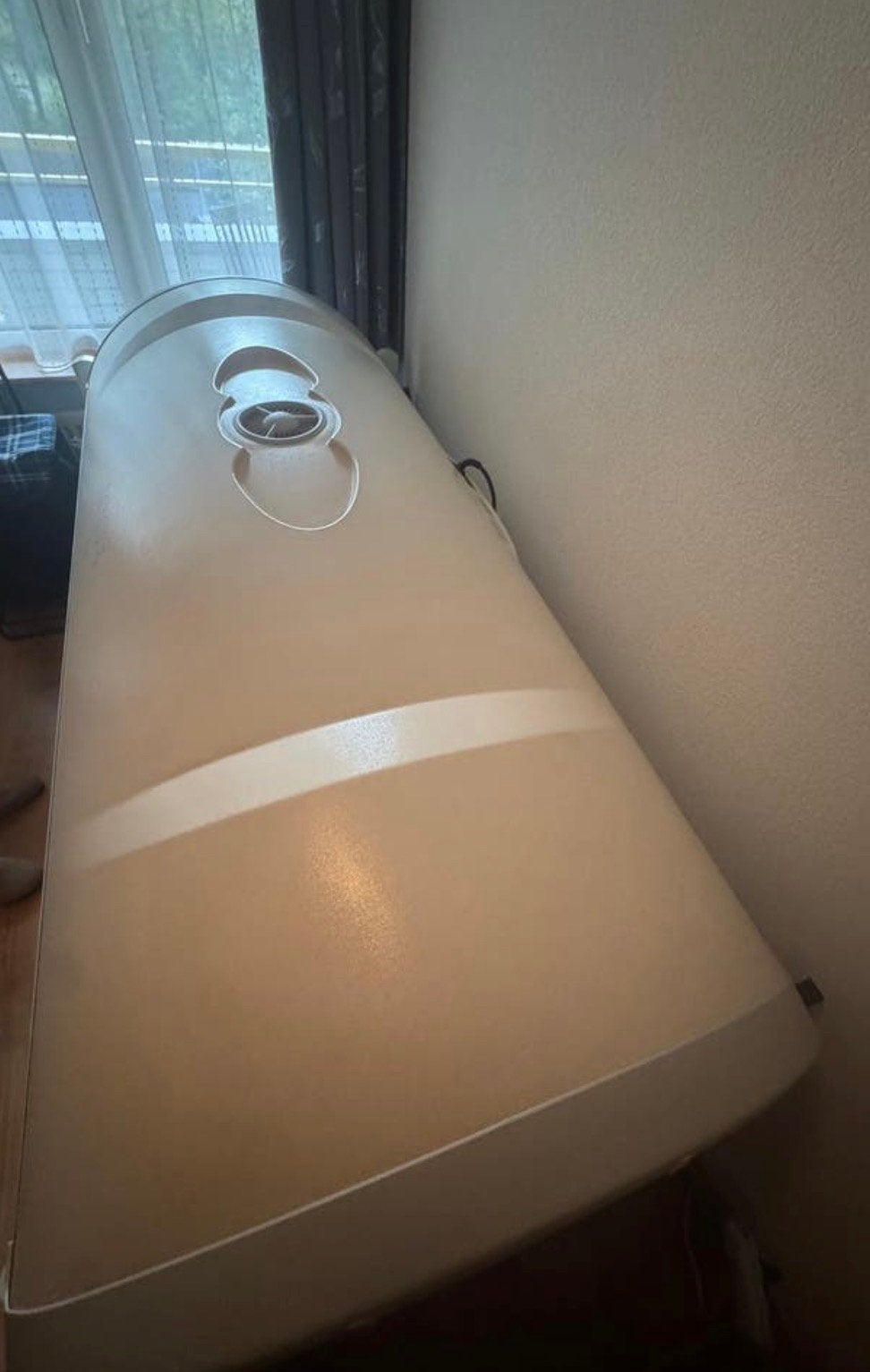 Zonnehemel Jade met zgan lampen GRATIS, Witgoed en Apparatuur, Zonnebanken en Gezichtsbruiners, Ophalen, Zo goed als nieuw, Zonnebank enkelzijdig