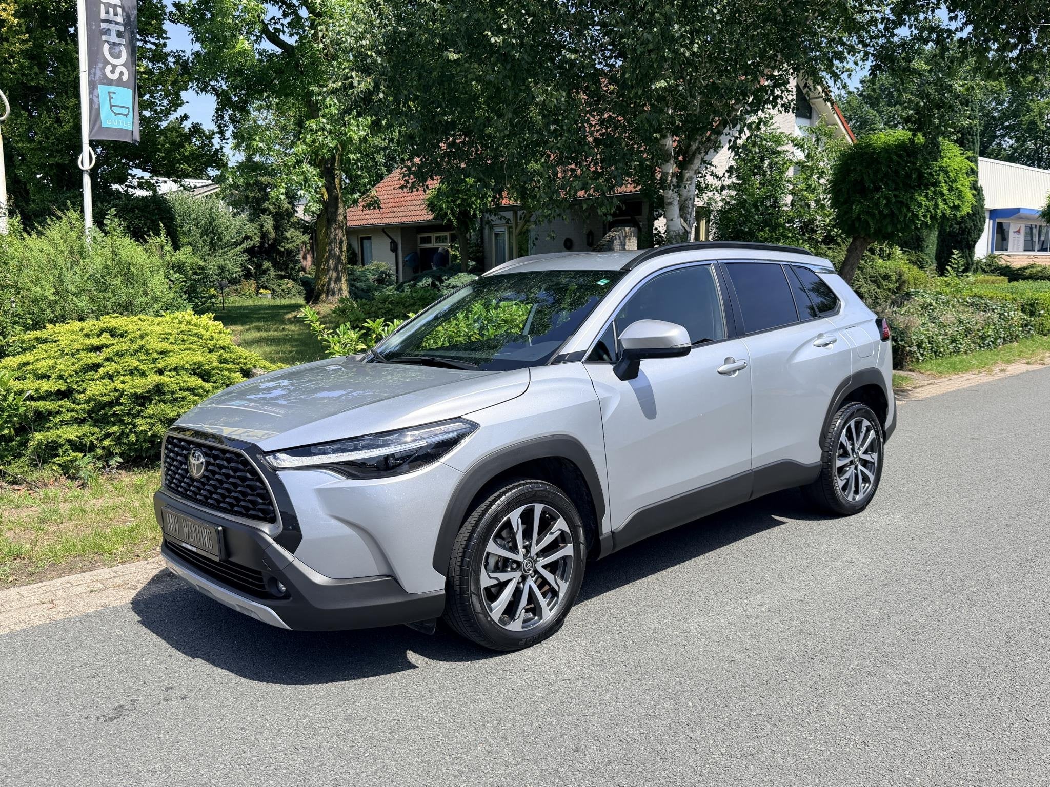 Toyota Corolla Cross Hybrid 140pk ACC•Carplay•Camera, Stof, Gebruikt, Euro 6, Bedrijf