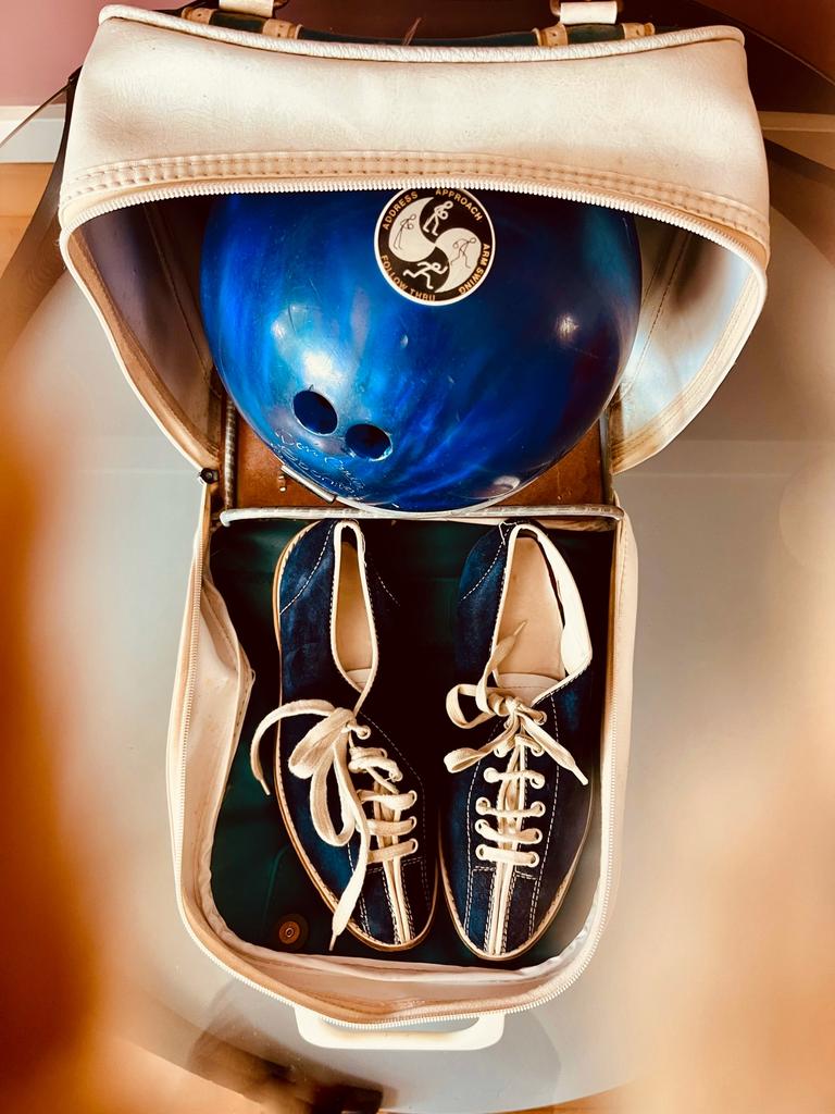 Uniek vintage bowling set, Ophalen of Verzenden