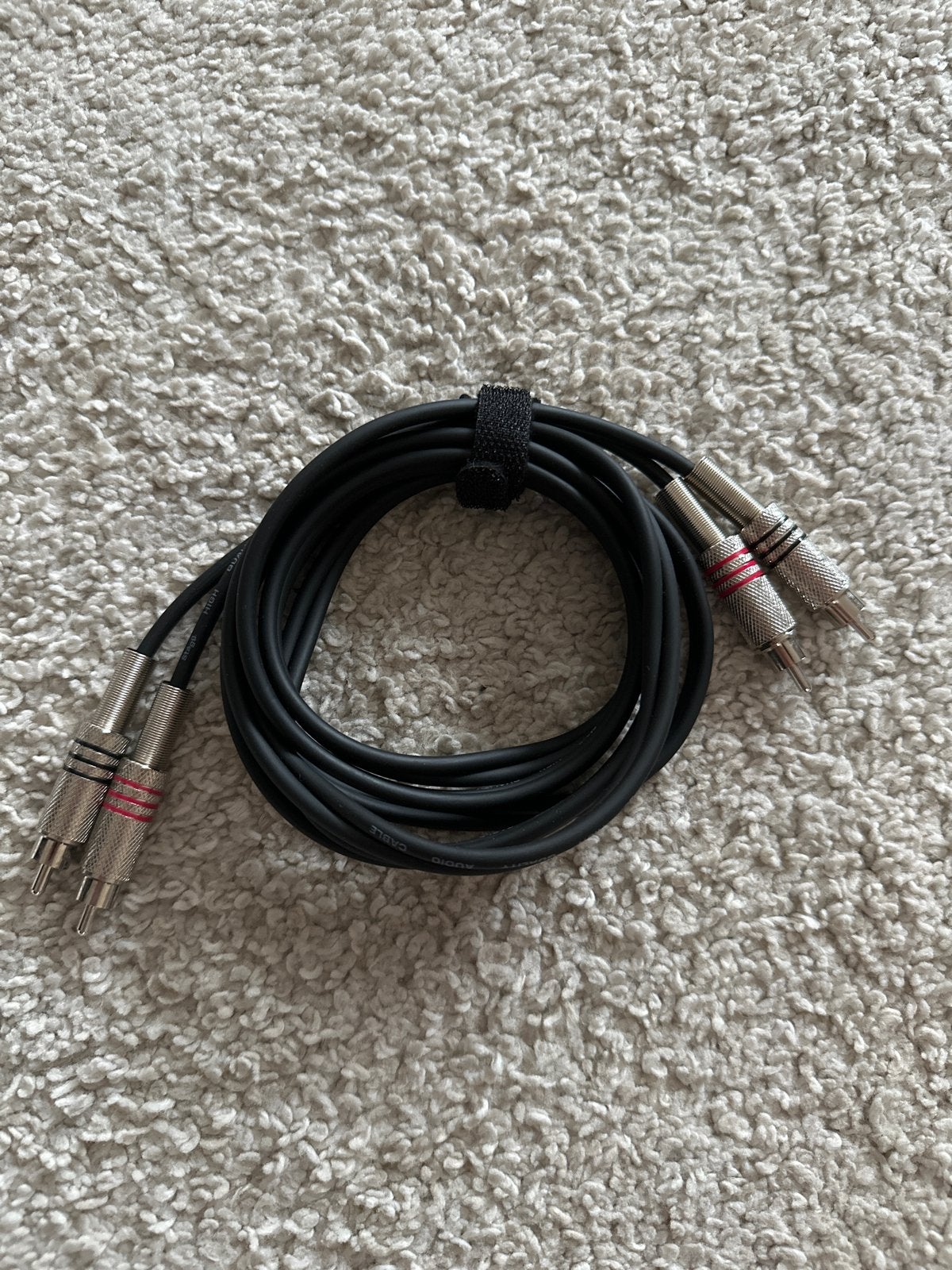 Stagg High Quality Audio Kabel - Interlink RCA, Ophalen of Verzenden, Zo goed als nieuw, Interlink-kabel