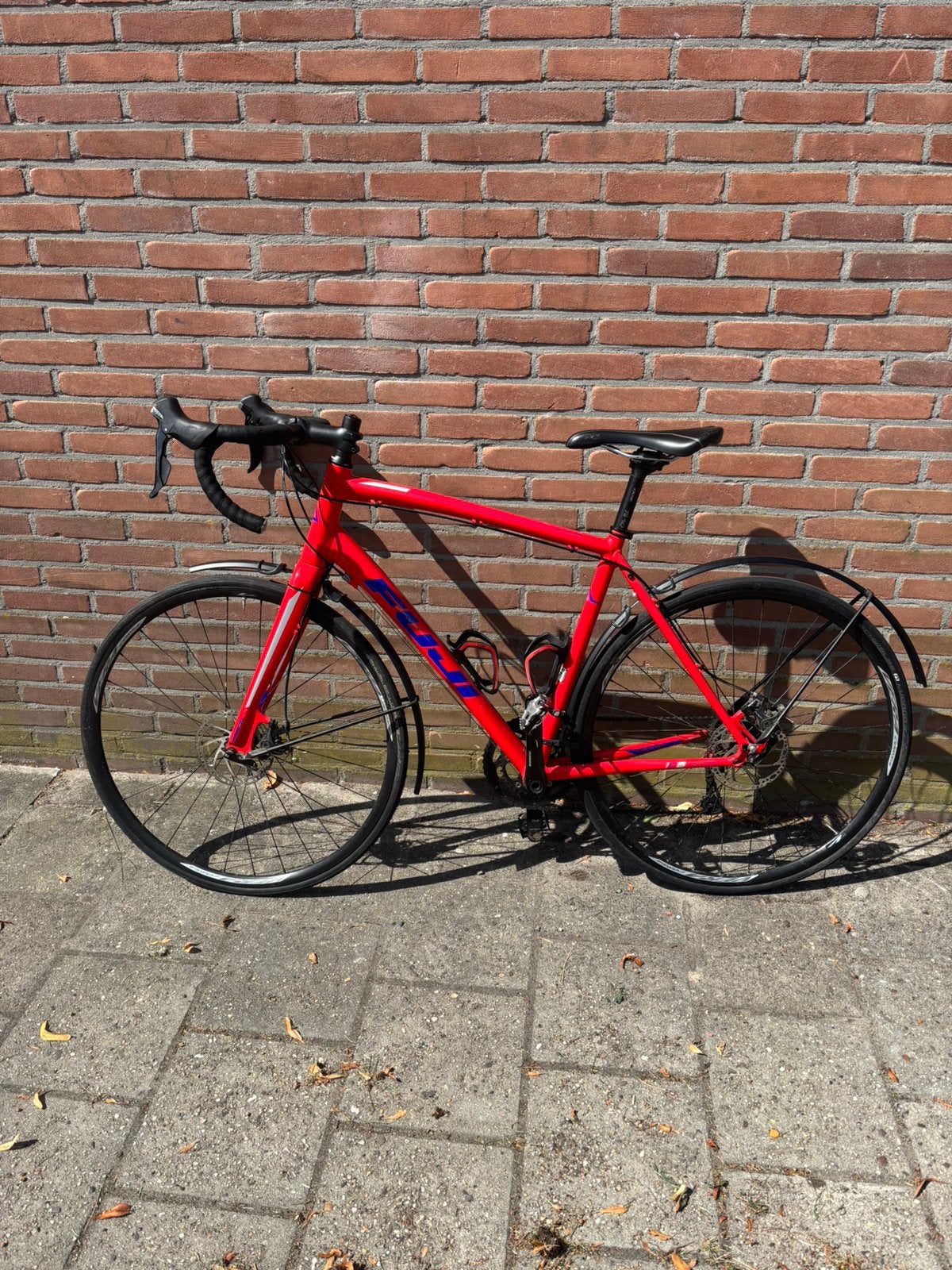 Fuji racefiets Shimano 105 – M/L 56 cm – zeer nette staat, Fietsen en Brommers, Fietsen | Racefietsen, 28 inch, 10 tot 15 versnellingen
