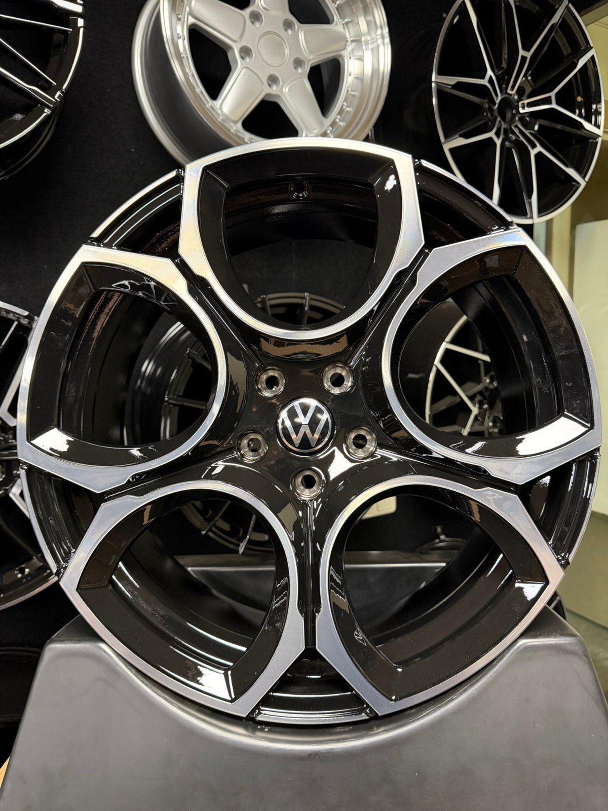 19 inch velgen voor Volkswagen Queenstown GTI 5x112 Golf 7 8, Auto-onderdelen, Banden en Velgen, 19 inch, Velg(en), Nieuw, Ophalen of Verzenden