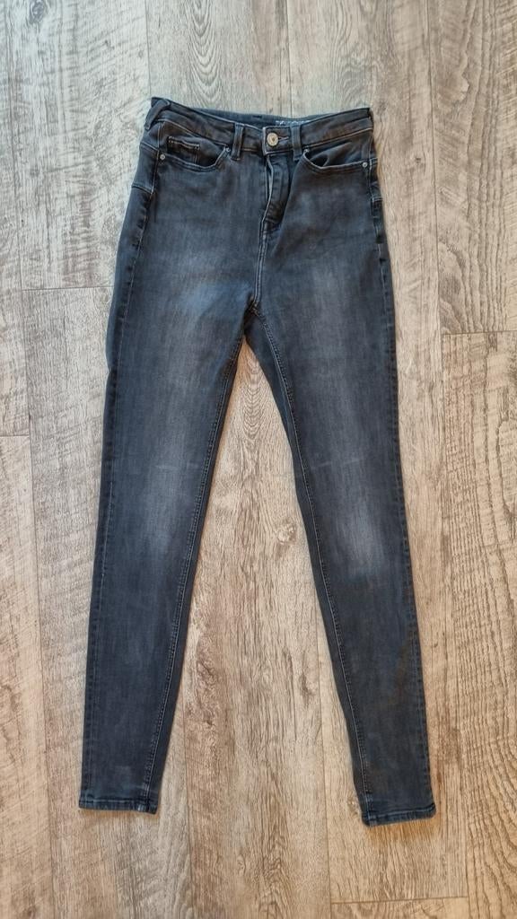Stoere skinny jeans maat 26-32, Ophalen of Verzenden, Zo goed als nieuw, W27 (confectie 34) of kleiner, Grijs