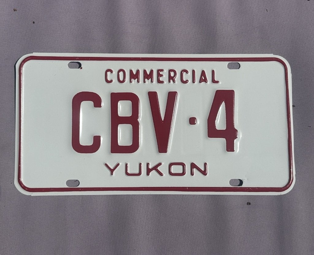 Kentekenplaat Yukon (Canada), Verzamelen, Overige Verzamelen, Ophalen of Verzenden, Zo goed als nieuw