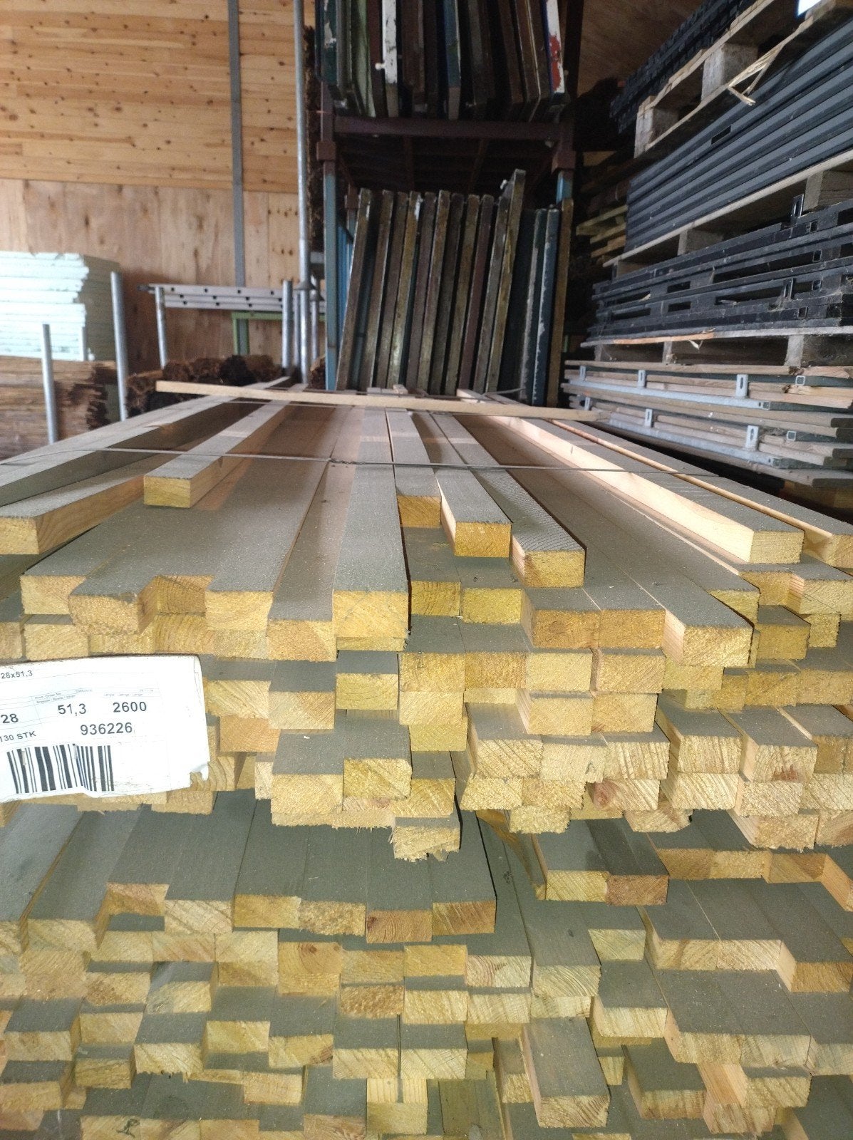 grenen latten 30x50 2.60 l, Ophalen, Minder dan 25 mm, Grenen, Plank