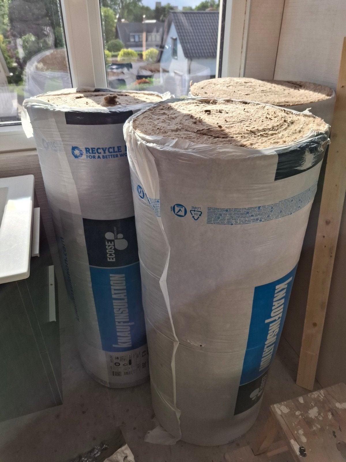 Knauf 032 200mm isolatie, Ophalen, Dakisolatie, 12 cm of meer, Nieuw