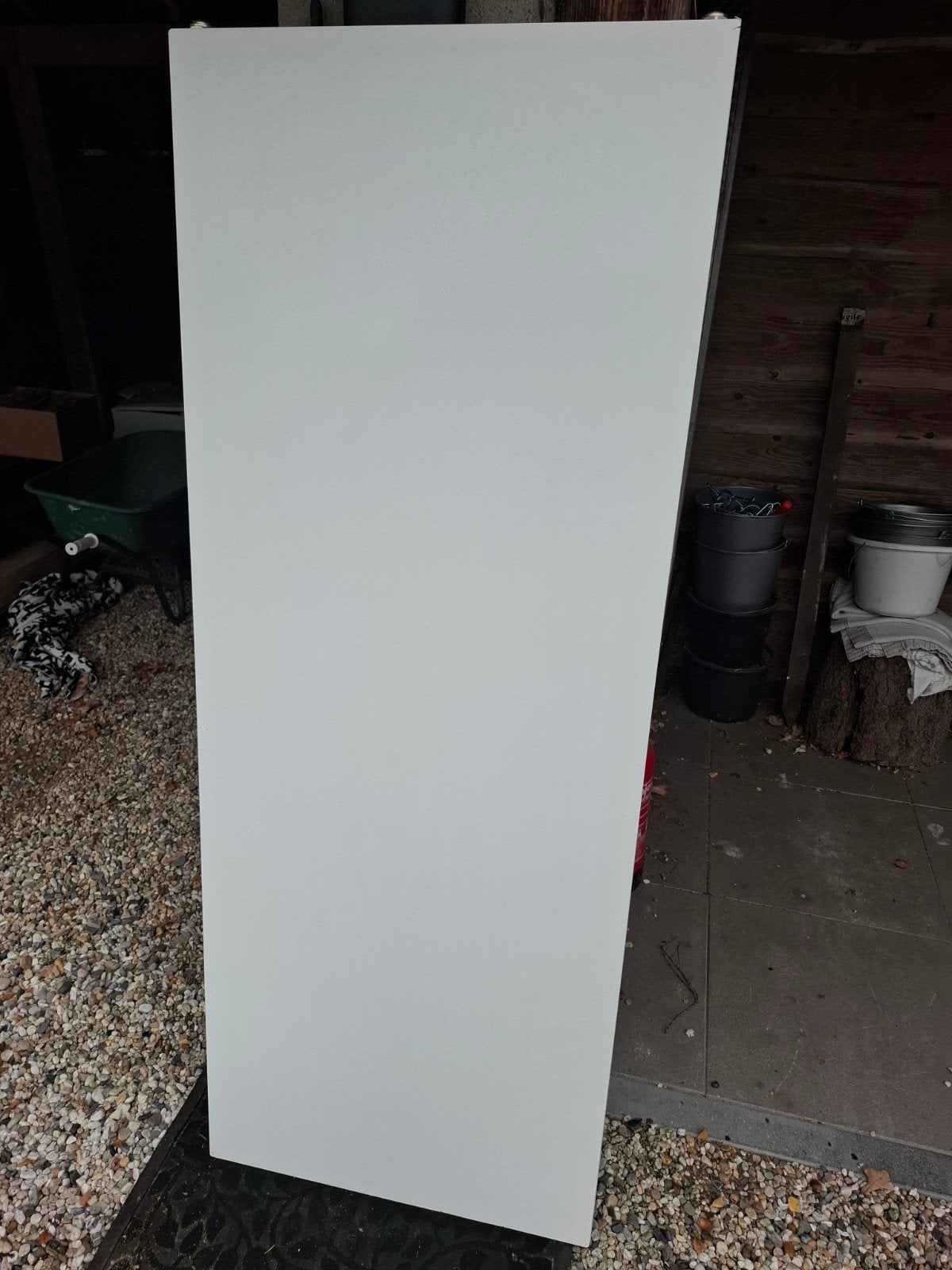 Verticale designradiator (vlakke plaat), Ophalen, Radiator, Zo goed als nieuw, 60 tot 150 cm