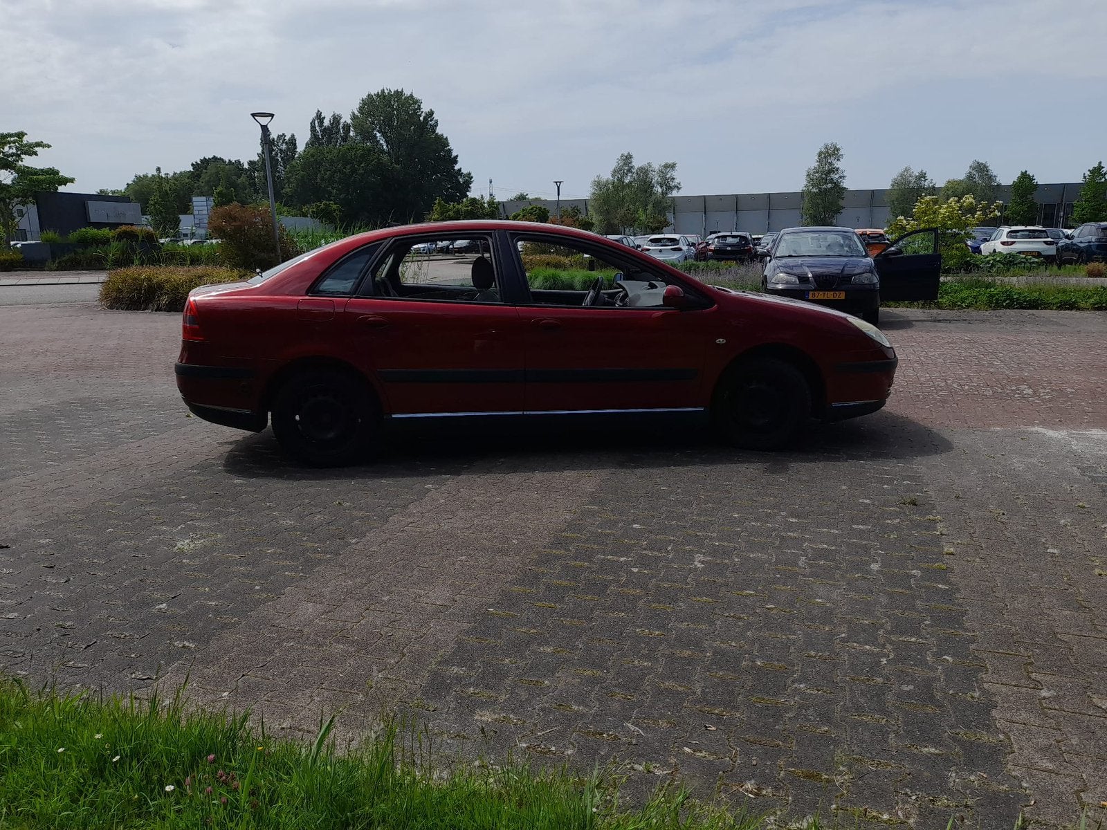 Citroën C5 2.0I 16V Ligne Business 2006 Rood, Stof, 4 cilinders, Origineel Nederlands, Handgeschakeld