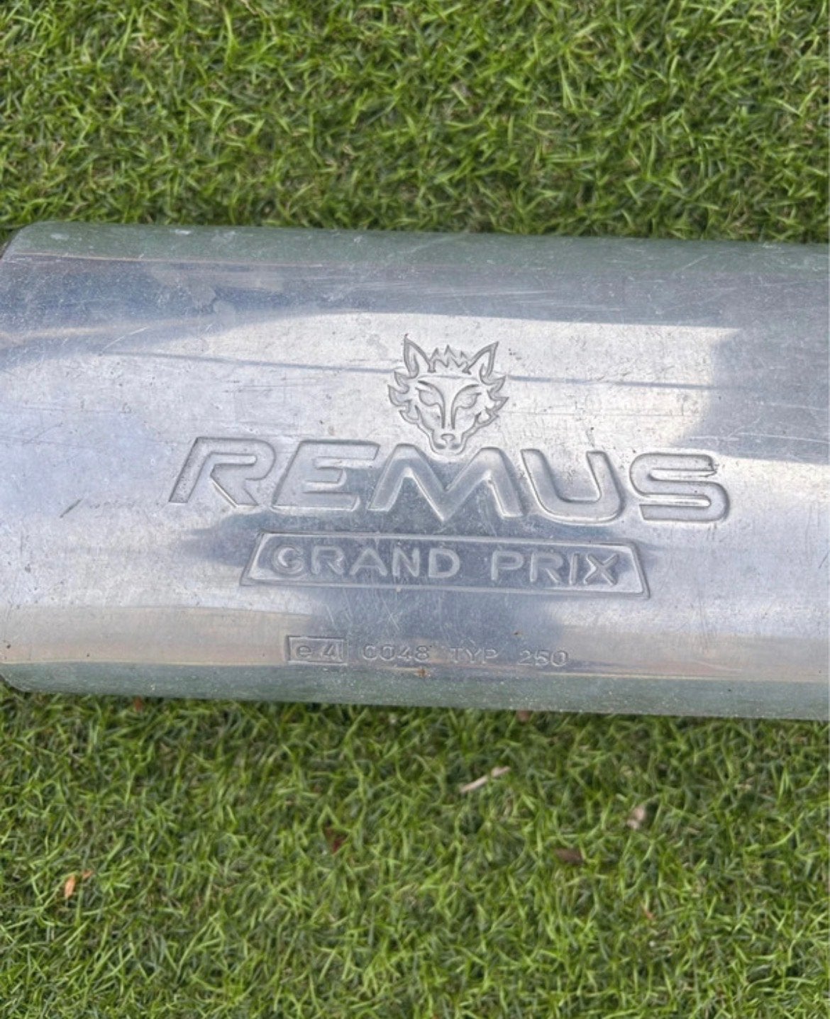 Remus Grand Prix uitlaatdemper, Ophalen of Verzenden, Gebruikt, Universele onderdelen