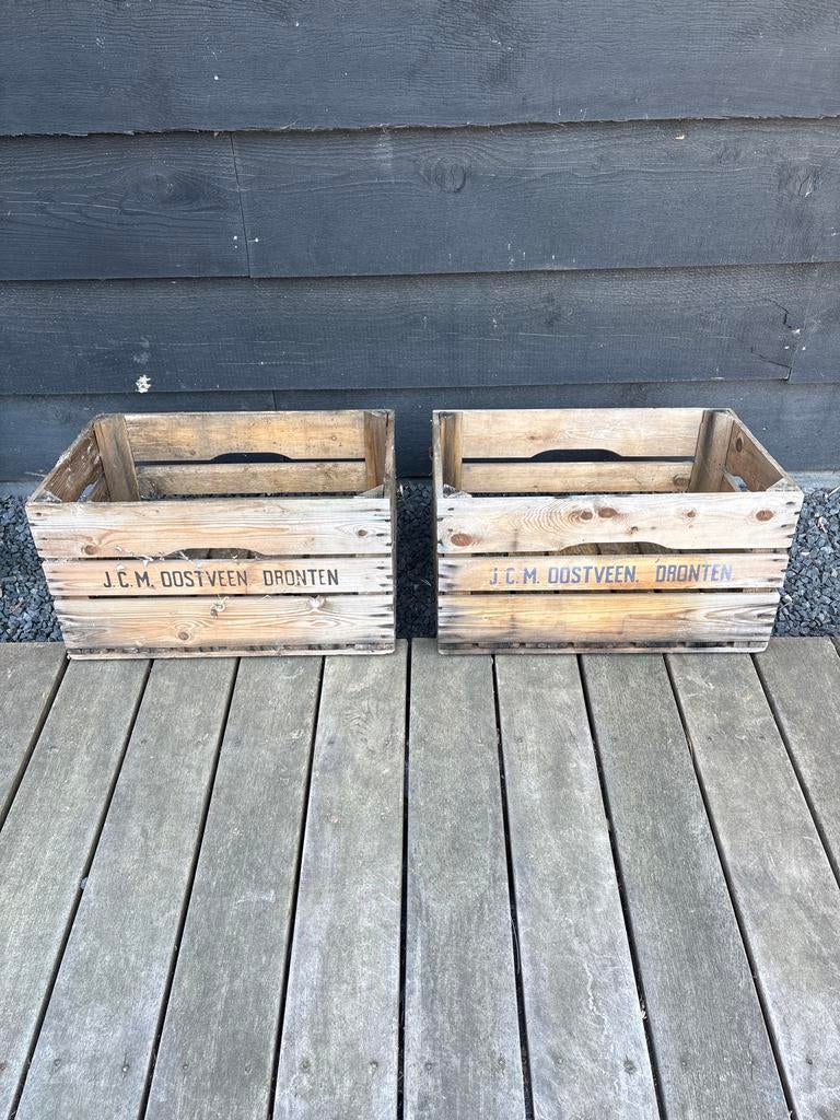 Twee fruitkisten gratis afhalen, Ophalen, 60 cm of meer, Doos, Minder dan 35 cm