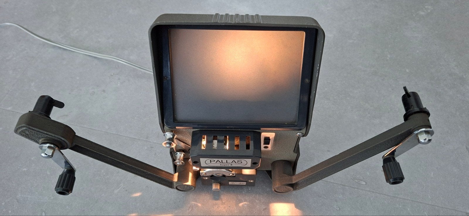 Pallas Super 8 AV filmviewer - Vintage filmkijker, Audio, Tv en Foto, Ophalen of Verzenden, Accessoire