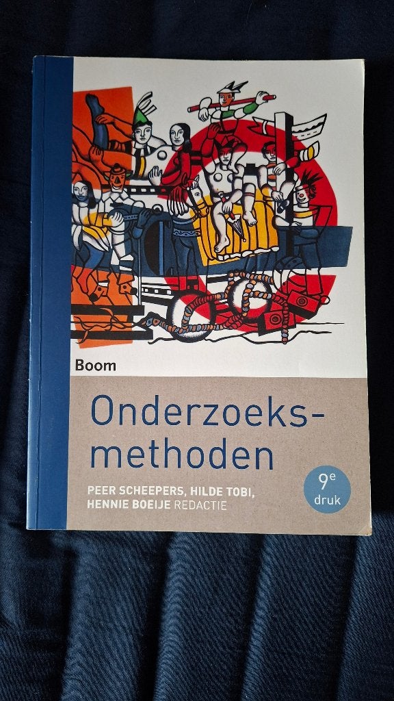 Onderzoeksmethoden, Verzenden, HBO, Zo goed als nieuw, Peer Schepers, Hilde Tobi en Hennie Boeije